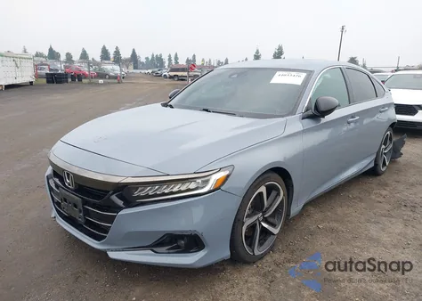 2022 Honda Accord Sport from USA, damaged, VIN 1HGCV1F36NA109068